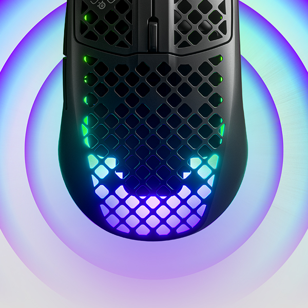 Maus SteelSeries Aerox 3 Wireless (2022) Onyx / Quantum 2.0 Wireless-Technologie SteelSeries Aerox 3 Wireless (2022)