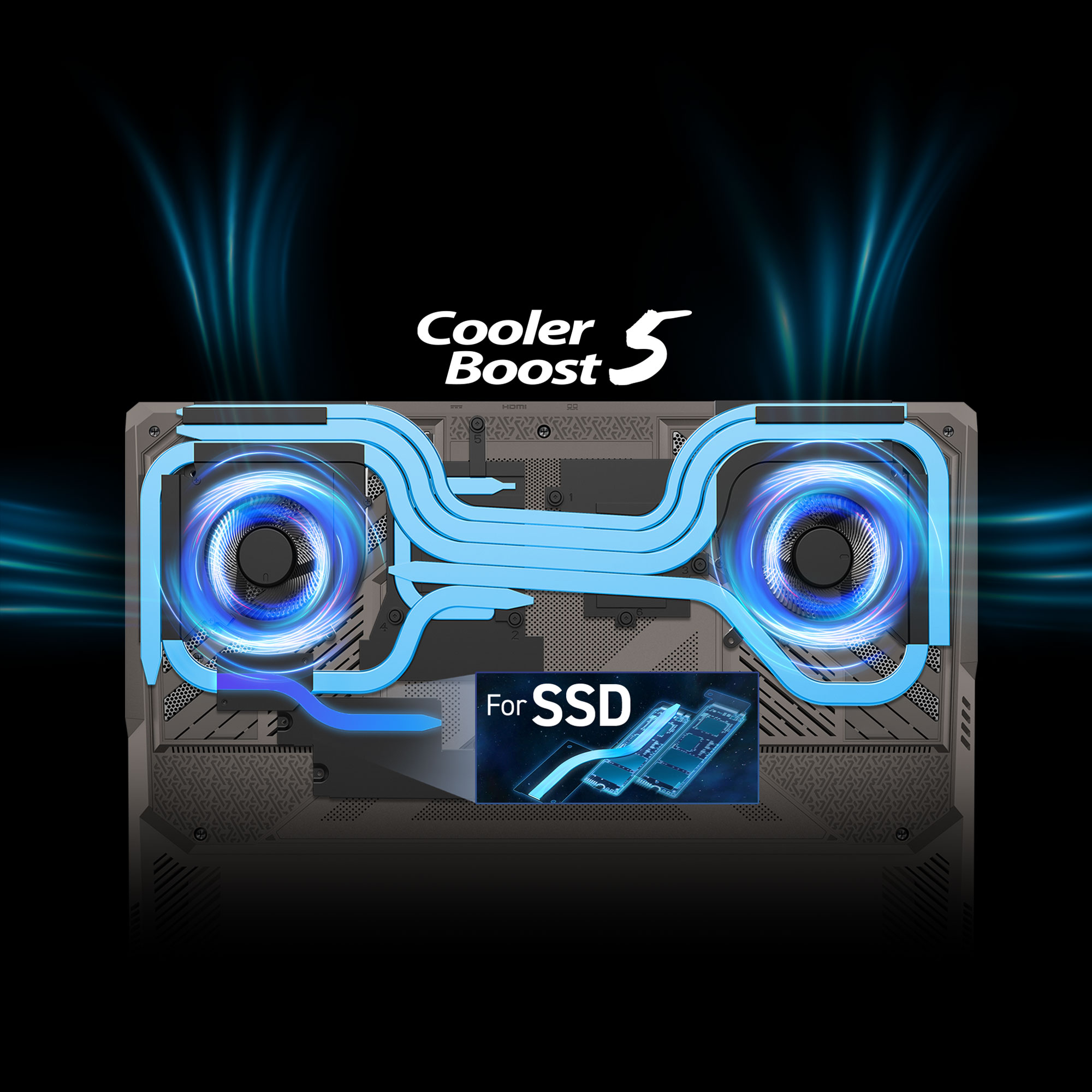 MSI Vector A18 HX A9WHG-081 - STARKE UND LEISE KÜHLUNG