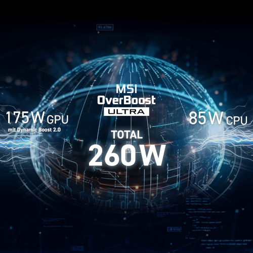 MSI Vector 18 HX AI - MSI OVERBOOST ULTRA