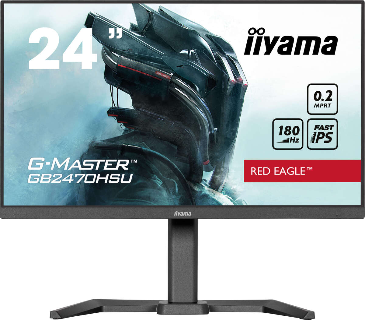 Iiyama G-MASTER GB2470HSU-B6 Red Eagle, Hauptbild (30.10.2024) Iiyama G-MASTER GB2470HSU-B6 Red Eagle, Hauptbild (30.10.2024)