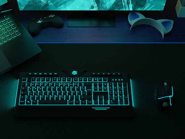 RGB Gaming Tastatur RGB Gaming Tastatur