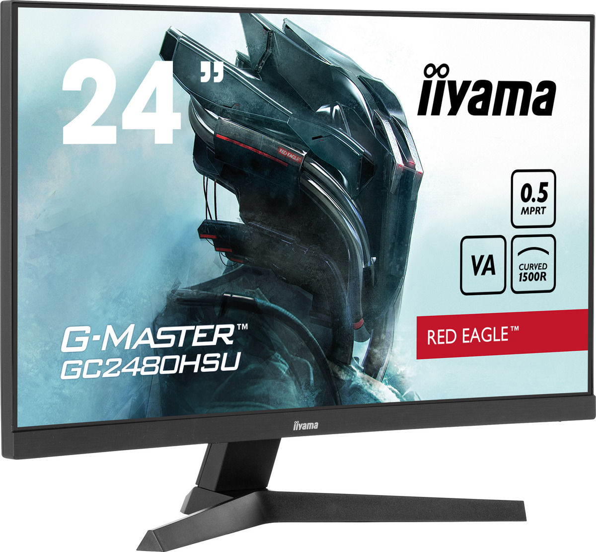 Iiyama G-MASTER GC2480HSU-B1 Red Eagle, Bild 2 (27.02.2025)
