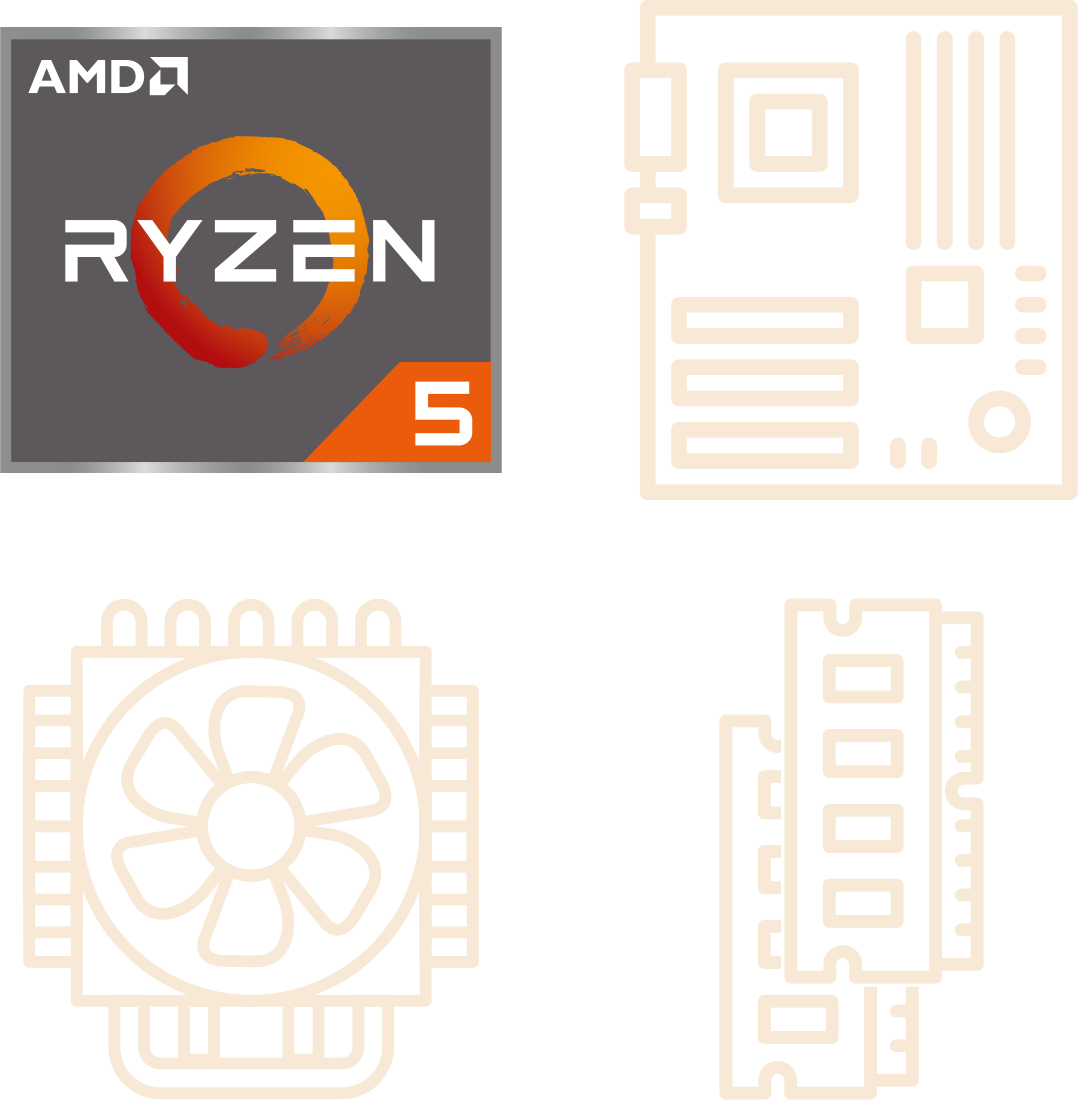 XMX Aufrüstkit - AMD Ryzen 5, Hauptbild (12.03.2024) XMX Aufrüstkit - AMD Ryzen 5, Hauptbild (12.03.2024)