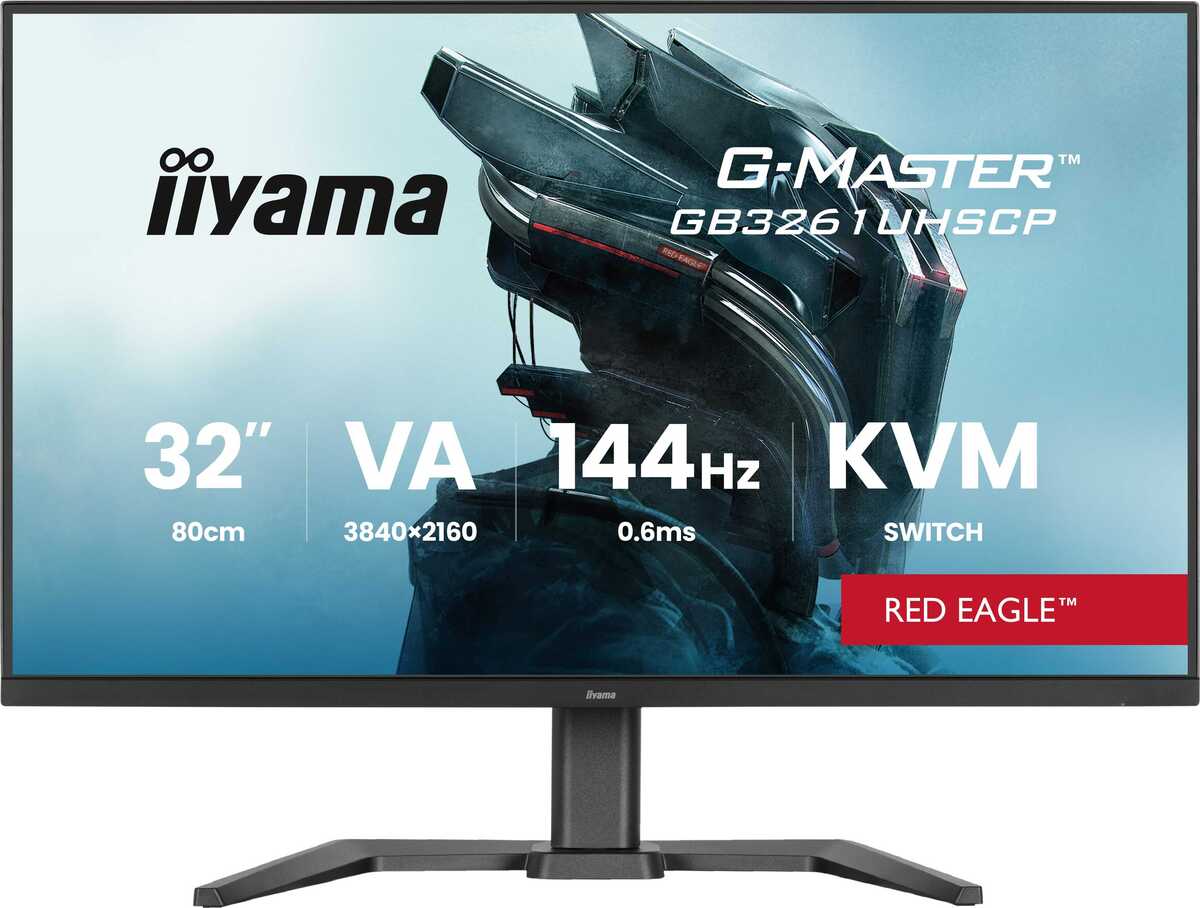 Iiyama G-MASTER GB3261UHSCP-B1 Red Eagle, Hauptbild (07.11.2025)