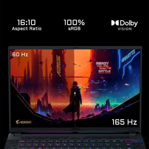 GIGABYTE AORUS 16X 9KG-43DEC54SH - Wer sieht, gewinnt. GIGABYTE AORUS 16X 9KG-43DEC54SH - Wer sieht, gewinnt.