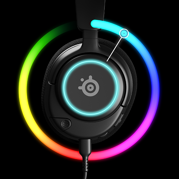 Headset SteelSeries Arctis Nova 3 / PrismSync RGB-Beleuchtung SteelSeries Arctis Nova 3