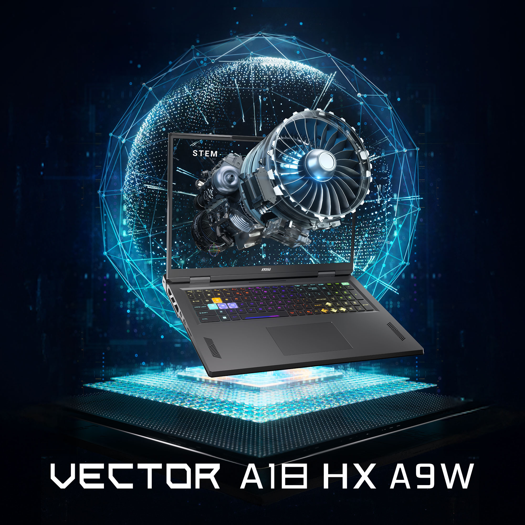 MSI Vector A18 HX A9WHG-081 - RICHTUNGSWEISENDE KRAFT