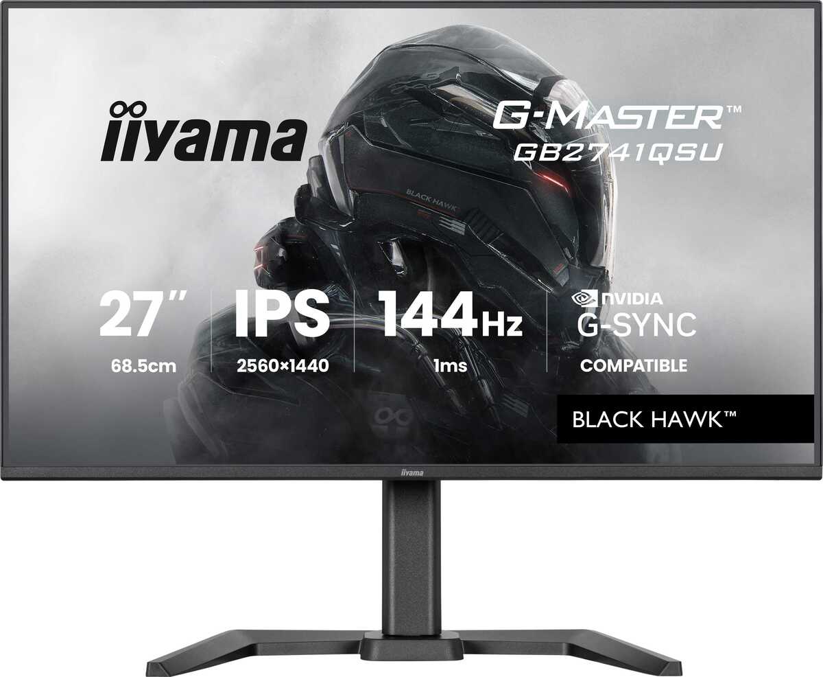 Iiyama G-MASTER GB2741QSU-B1 Black Hawk, Hauptbild (07.11.2025)