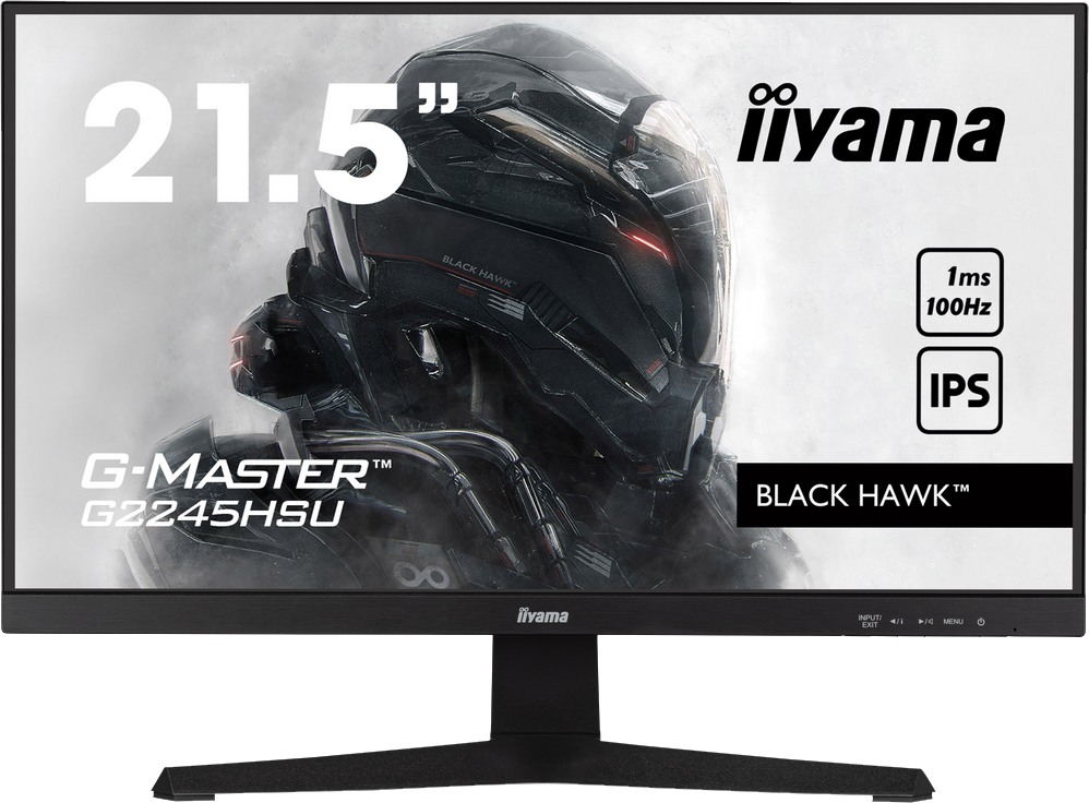 Iiyama G-MASTER Black Hawk G2245HSU-B1, Hauptbild (06.11.2024)