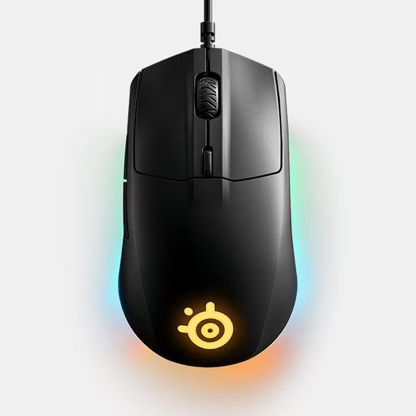 Maus SteelSeries Rival 3/ Komfortable ergonomische Konstruktion SteelSeries Rival 3