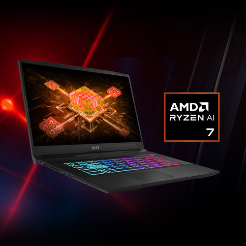 MSI Katana A17 AI B8VF-866 - AMD RYZEN™ AI MSI Katana A17 AI B8VF-866 - AMD RYZEN™ AI