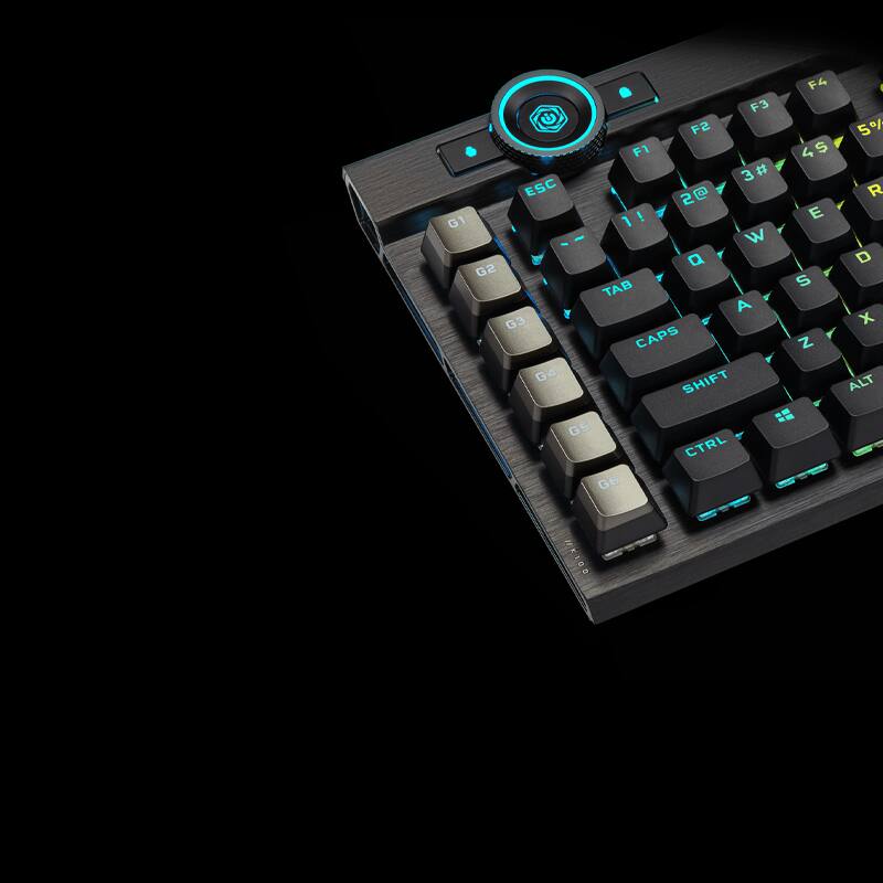 CORSAIR K100 RGB - ALLES UNTER KONTROLLE CORSAIR K100 RGB