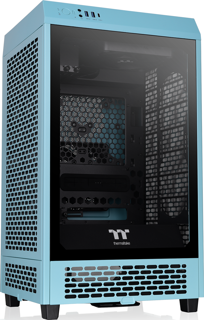 Thermaltake The Tower 200 Turquoise, Bild 3 (14.07.2024) Thermaltake The Tower 200 Turquoise, Bild 3 (14.07.2024)