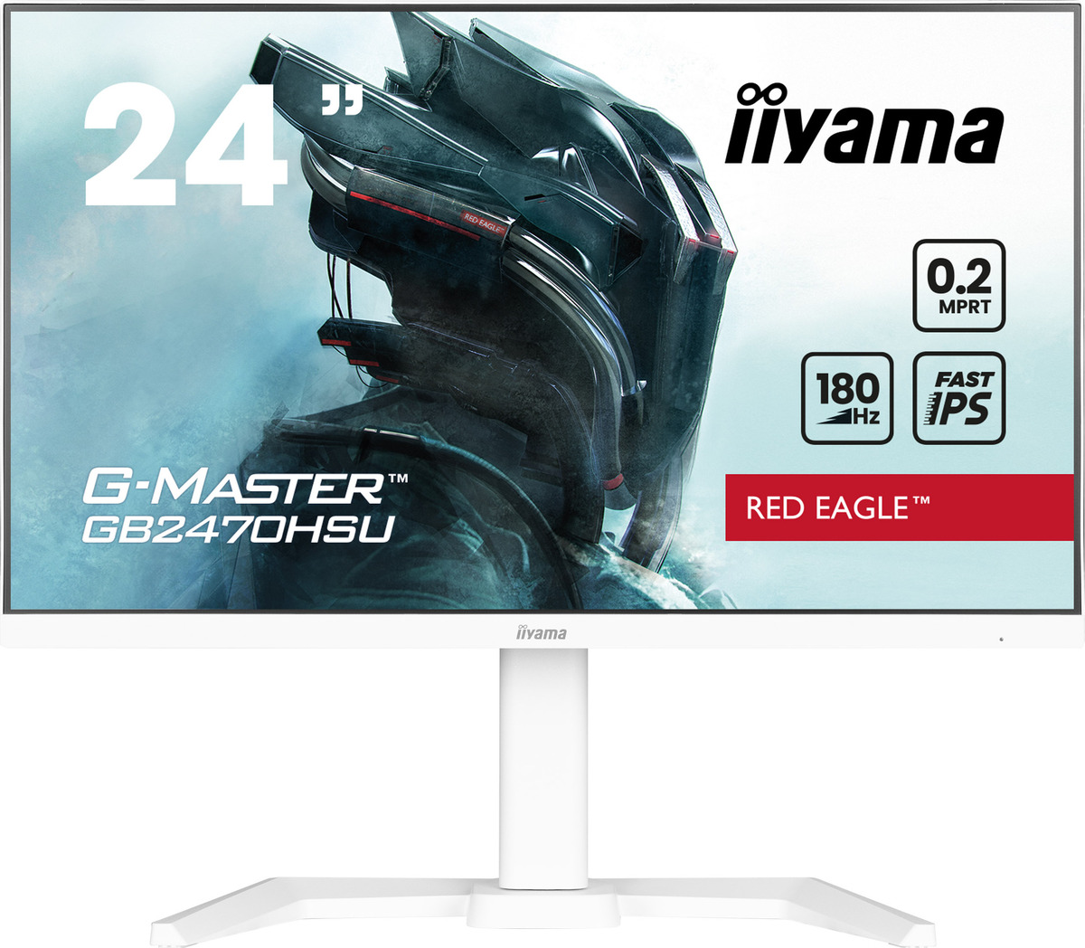 Iiyama G-MASTER GB2470HSU-W6 Red Eagle, Hauptbild (30.10.2024) Iiyama G-MASTER GB2470HSU-W6 Red Eagle, Hauptbild (30.10.2024)