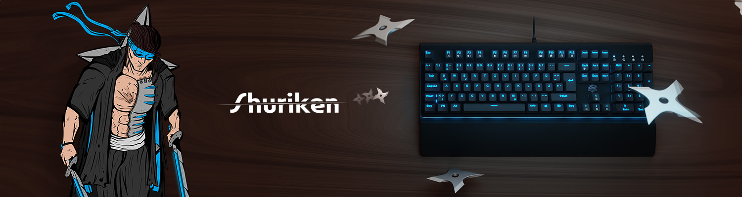 ONE GAMING Shuriken Tastatur ONE GAMING Shuriken Tastatur
