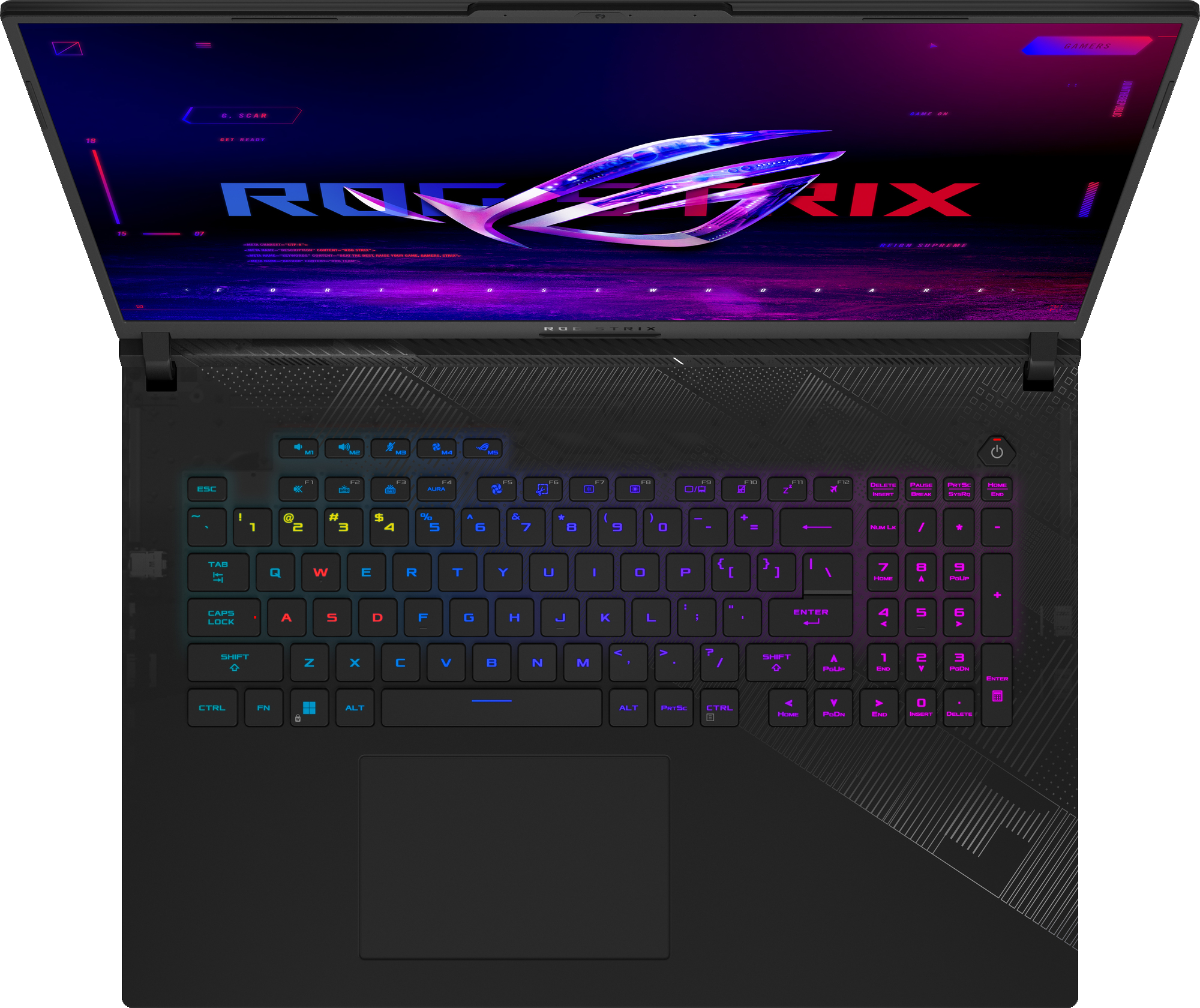 ASUS ROG Strix Scar 18 G834JZR-N6036W, Bild 2 (09.02.2024)