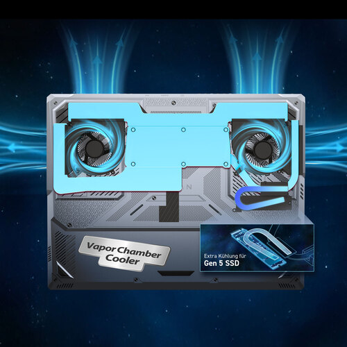 MSI Titan 18 HX AI A2XWIG-073 - EXTREME KÜHLUNG MSI Titan 18 HX AI A2XWIG-073 - EXTREME KÜHLUNG