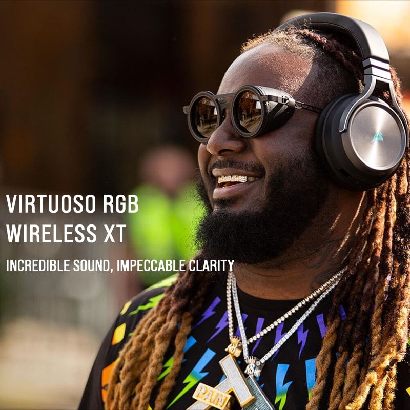 Gaming Headset CORSAIR HS80 RGB Wireless / VIRTUOSO RGB WIRELESS XT Gaming Headset CORSAIR HS80 RGB Wireless / VIRTUOSO RGB WIRELESS XT