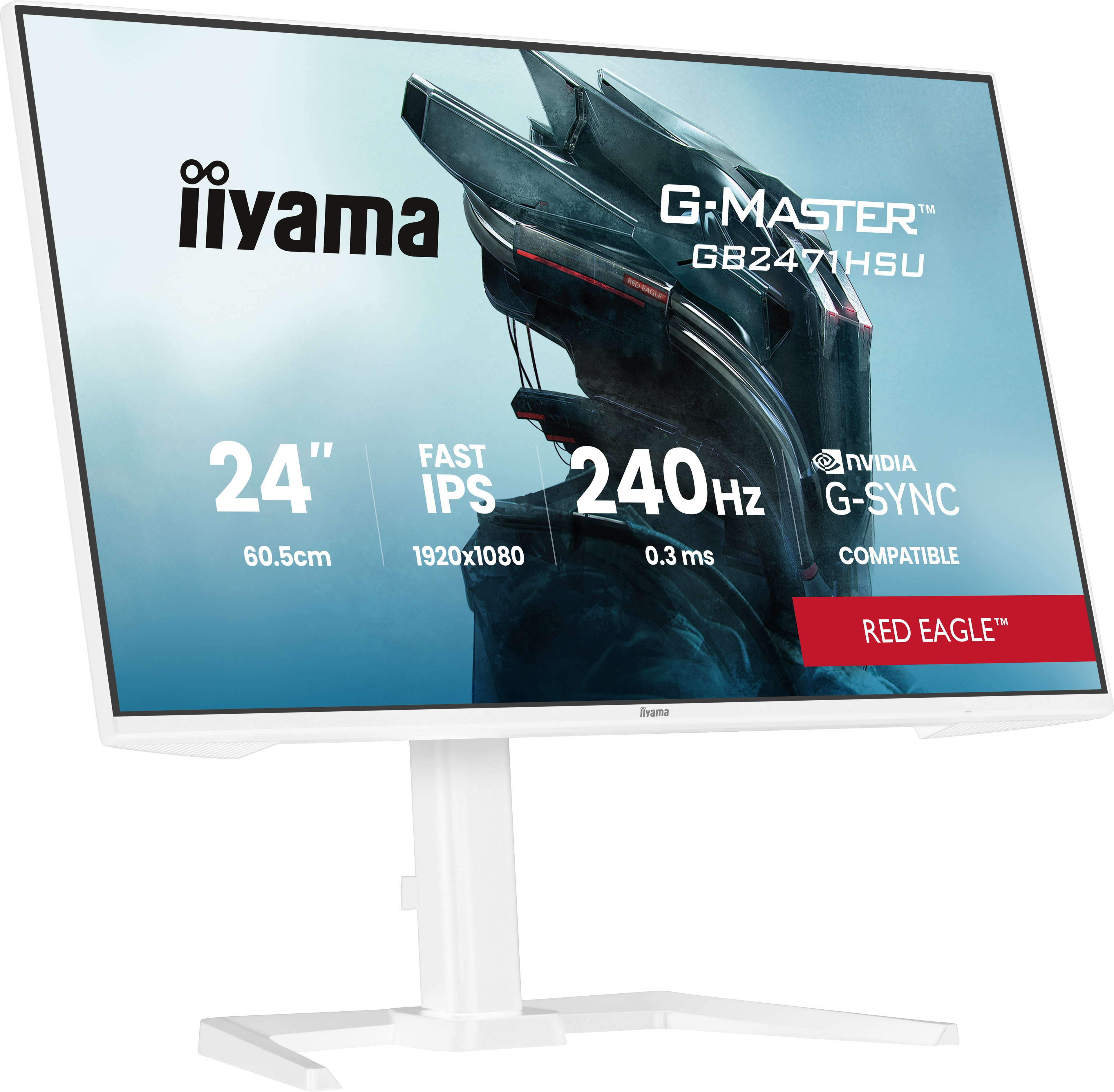 Iiyama G-MASTER GB2471HSU-W1 Red Eagle, Bild 2 (09.01.2026)