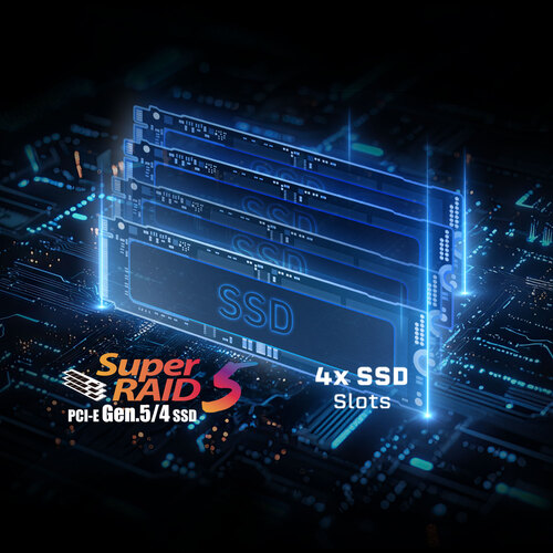 MSI Titan 18 HX AI A2XWIG-073 - SUPER RAID 5 MSI Titan 18 HX AI A2XWIG-073 - SUPER RAID 5