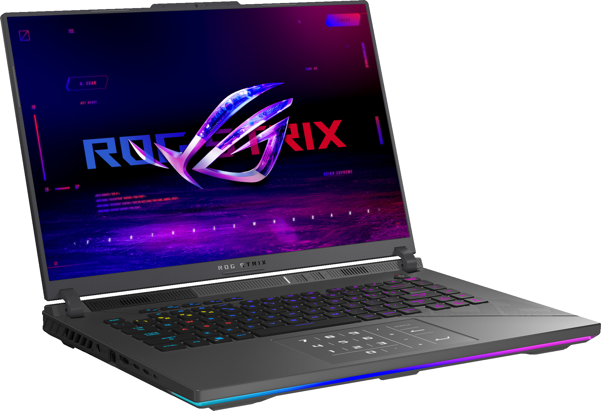 ASUS ROG Strix Scar 16 G614JZR-N4031W, Bild 3 (14.07.2024)