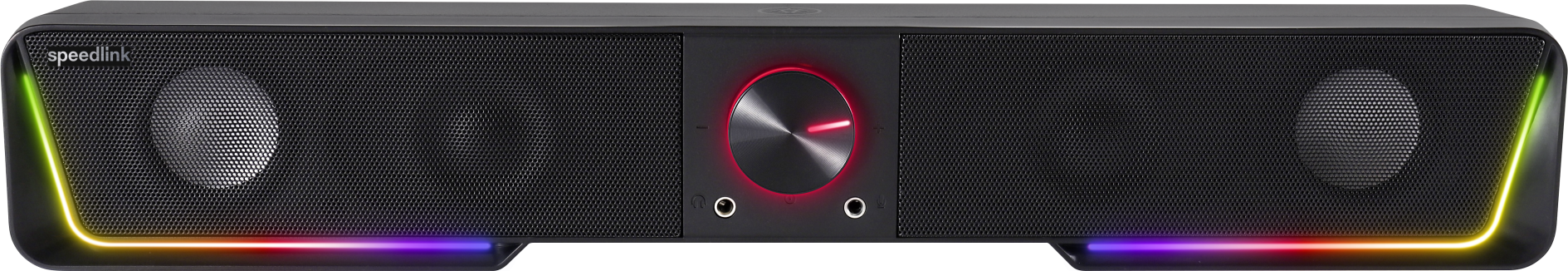 SPEEDLINK GRAVITY RGB Stereo Soundbar, Hauptbild (30.10.2023)