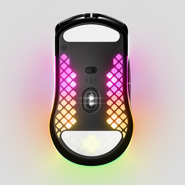 Maus SteelSeries Aerox 3 Wireless (2022) Onyx / TrueMove Air Sensor SteelSeries Aerox 3 Wireless (2022)