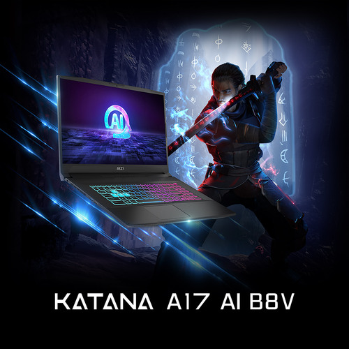 MSI Katana A17 AI B8VG-865 - WAFFE DER MEISTER MSI Katana A17 AI B8VG-865 - WAFFE DER MEISTER
