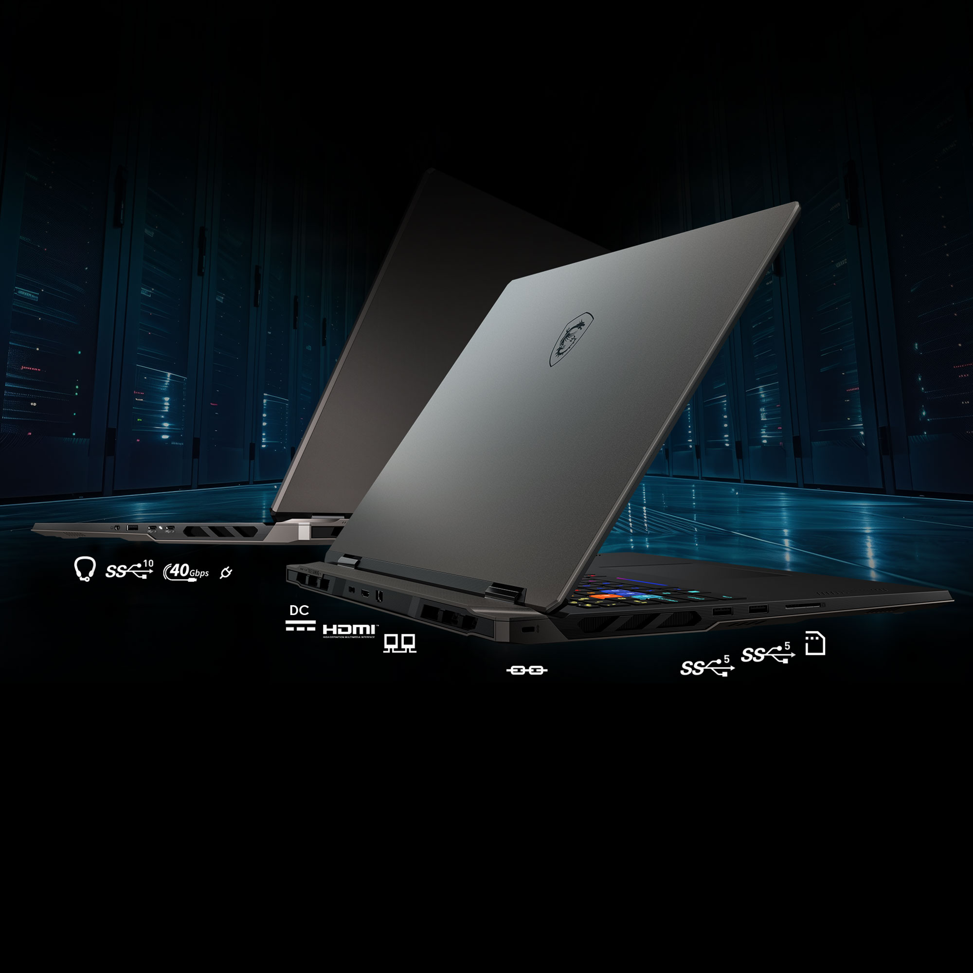 MSI Vector A18 HX A9WHG-081 - ANSCHLUSS-ARSENAL