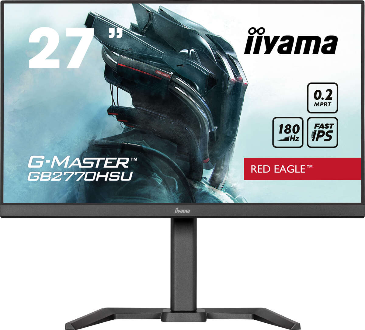Iiyama G-MASTER GB2770HSU-B6 Red Eagle, Hauptbild (30.10.2024) Iiyama G-MASTER GB2770HSU-B6 Red Eagle, Hauptbild (30.10.2024)