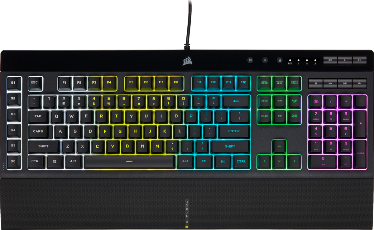 Corsair K55 RGB PRO, Hauptbild (02.08.2024) Corsair K55 RGB PRO, Hauptbild (02.08.2024)