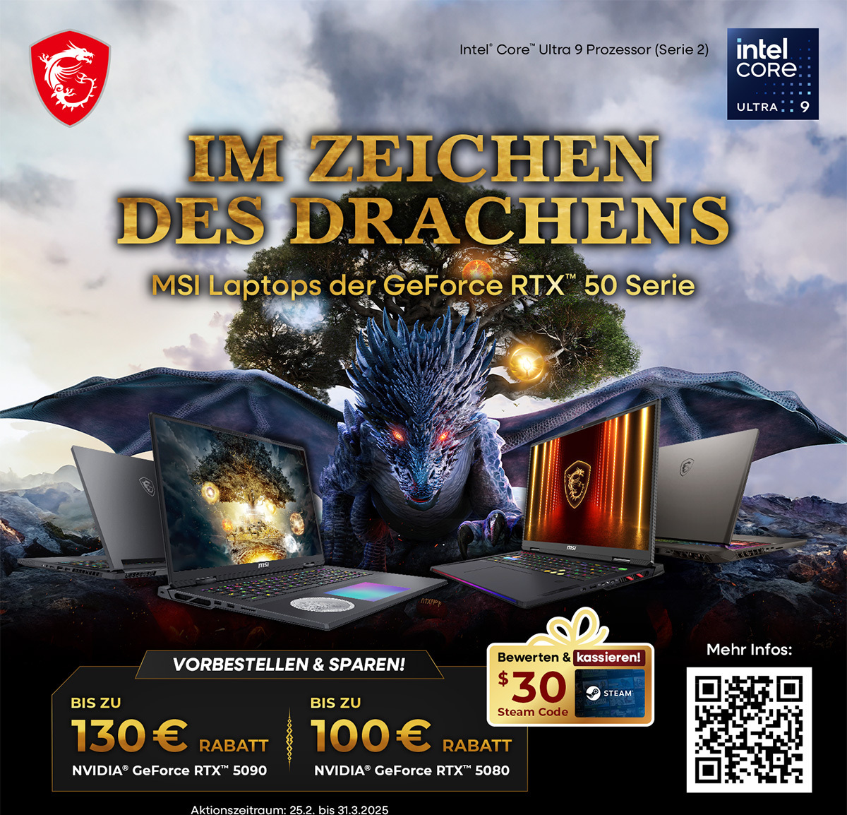 MSI Titan 18 HX AI A2XWJG-070, Bild 2 (21.03.2025)