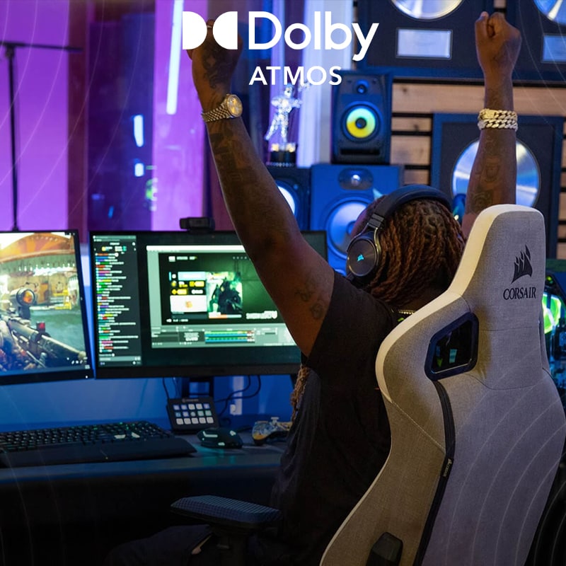 Gaming Headset CORSAIR VIRTUOSO RGB Wireless XT/ IMMERSIVES DOLBY ATMOS Gaming Headset CORSAIR VIRTUOSO RGB Wireless XT/ IMMERSIVES DOLBY ATMOS