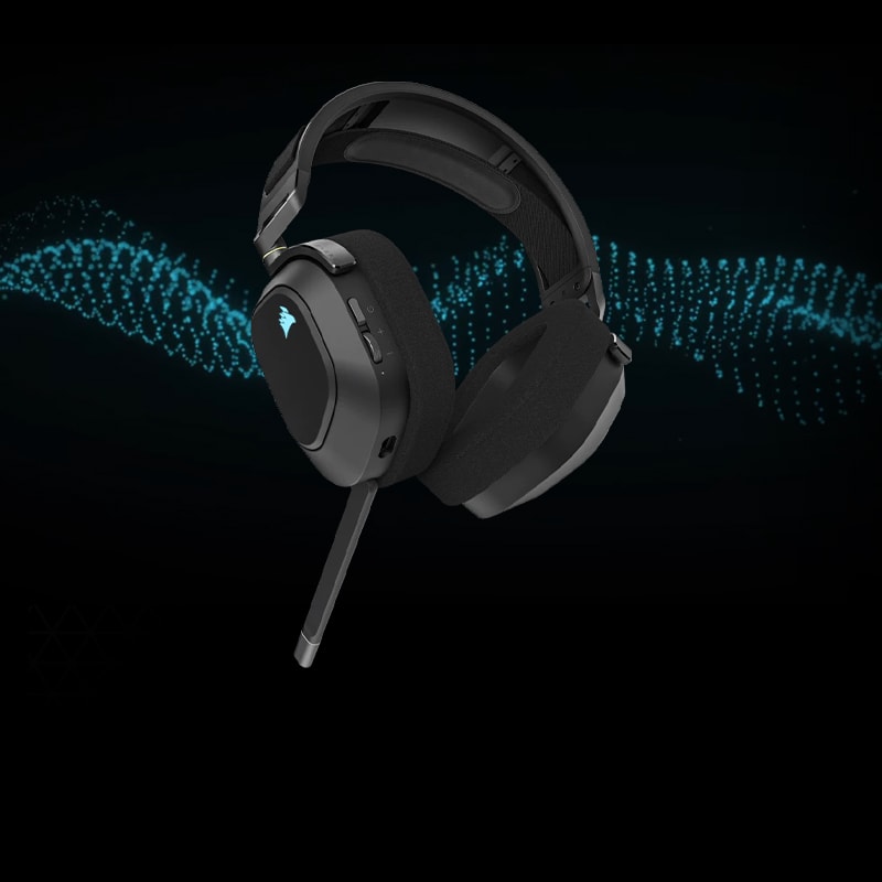 Gaming Headset CORSAIR HS80 RGB Wireless / UNERREICHTE KLANGVIELFALT Gaming Headset CORSAIR HS80 RGB Wireless / UNERREICHTE KLANGVIELFALT