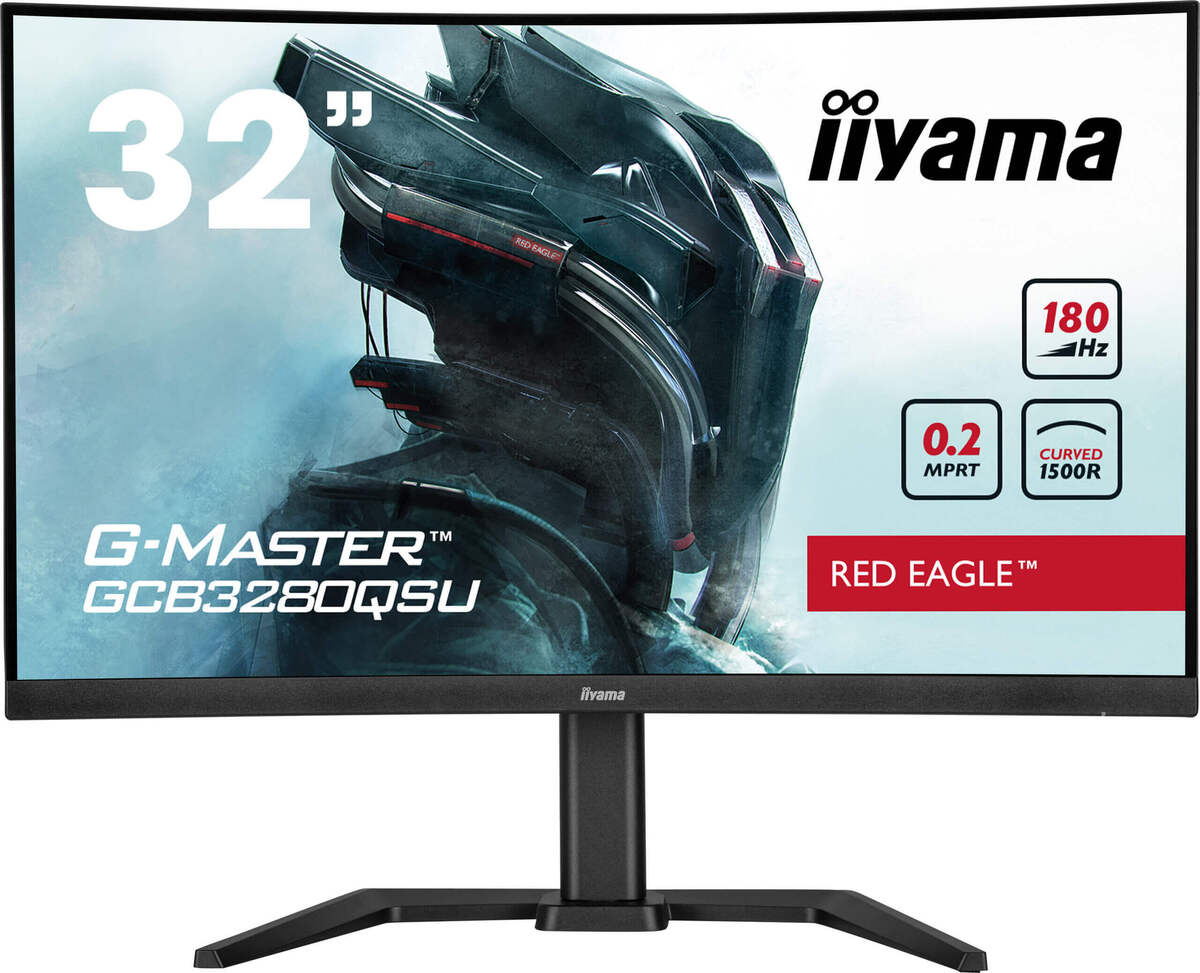 Iiyama G-MASTER GCB3280QSU-B2 Red Eagle, Hauptbild (17.01.2025) Iiyama G-MASTER GCB3280QSU-B2 Red Eagle, Hauptbild (17.01.2025)