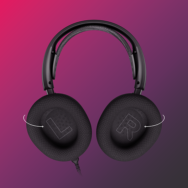 Headset SteelSeries Arctis Nova 3 / AirWeave Memory Foam SteelSeries Arctis Nova 3