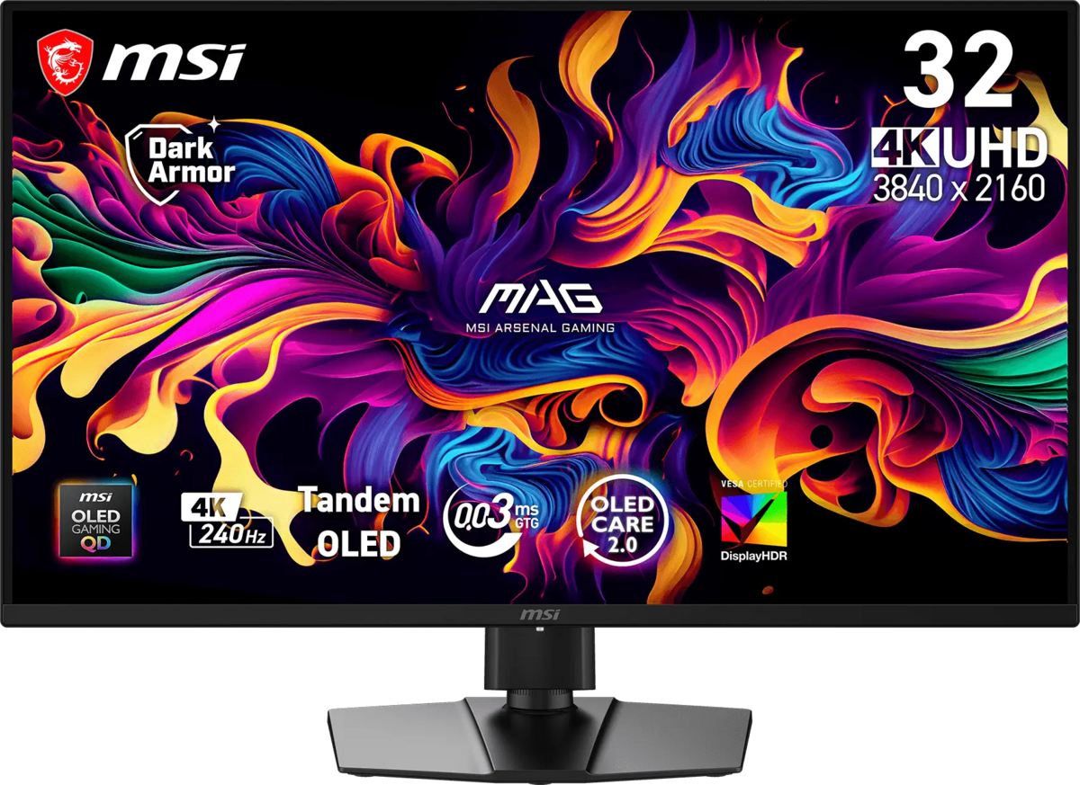 MSI MAG 321UPDE QD-OLED X24, Hauptbild (19.05.2026)