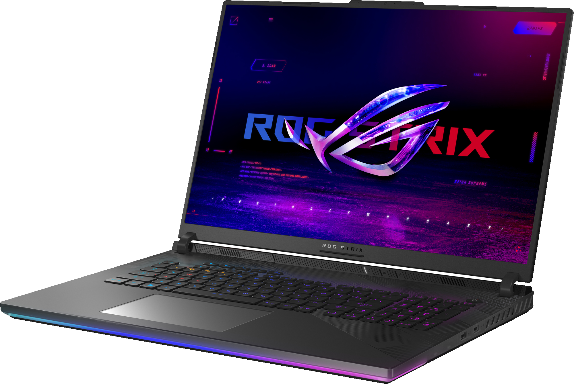 ASUS ROG Strix Scar 18 G834JZR-N6036W, Bild 3 (09.02.2024)