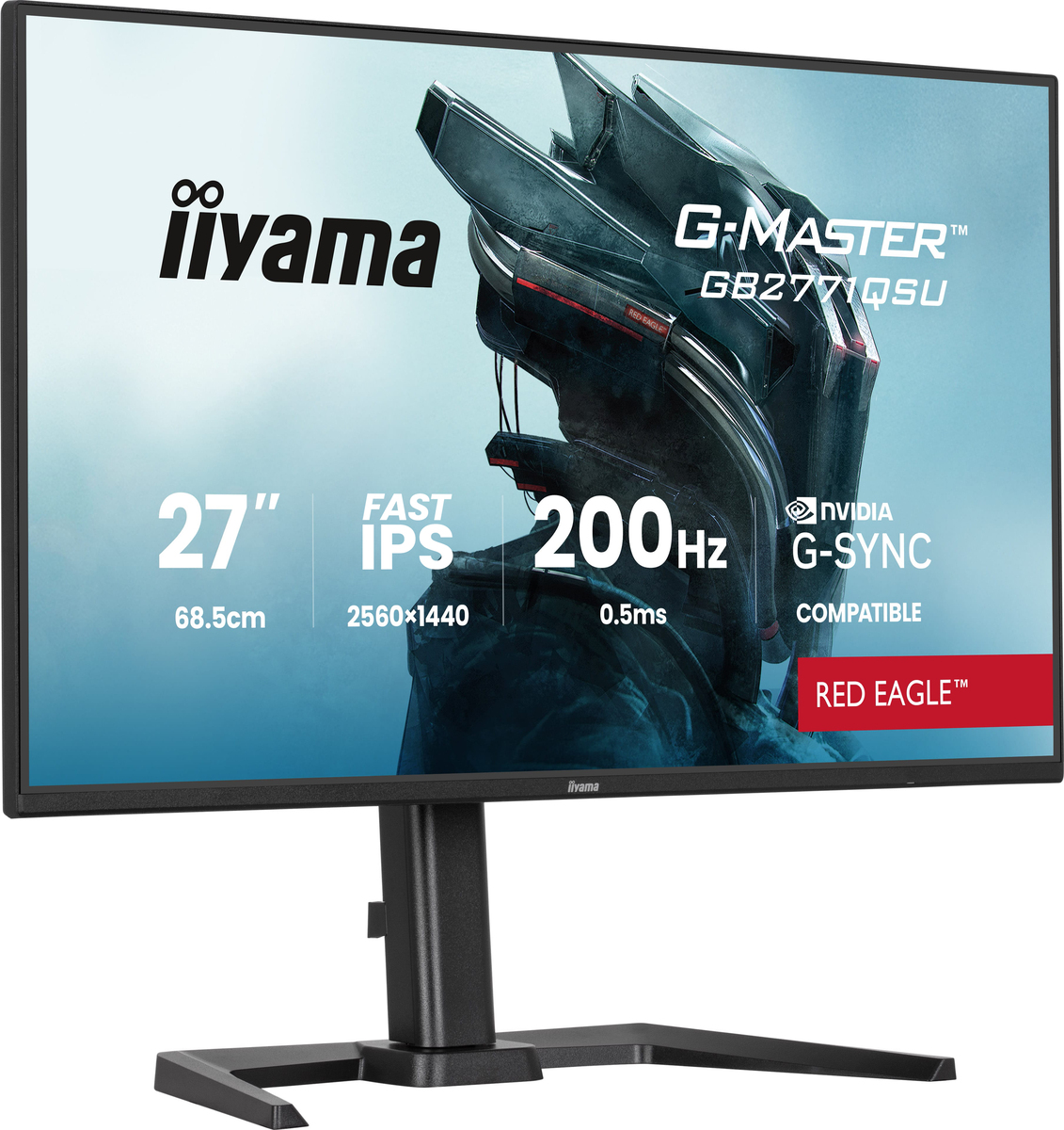 Iiyama G-MASTER GB2771QSU-B1 Red Eagle, Bild 4 (07.11.2025)