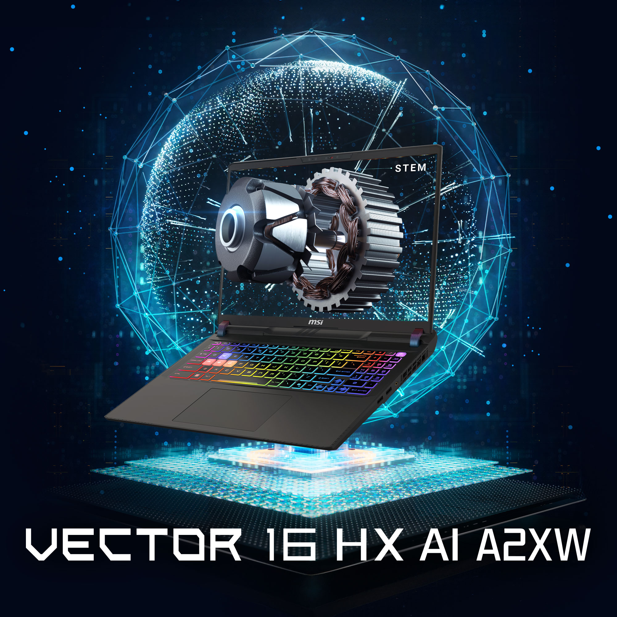 MSI Vector 16 HX AI A2XWHG-074 - RICHTUNGSWEISENDE KRAFT MSI Vector 16 HX AI A2XWHG-074 - RICHTUNGSWEISENDE KRAFT