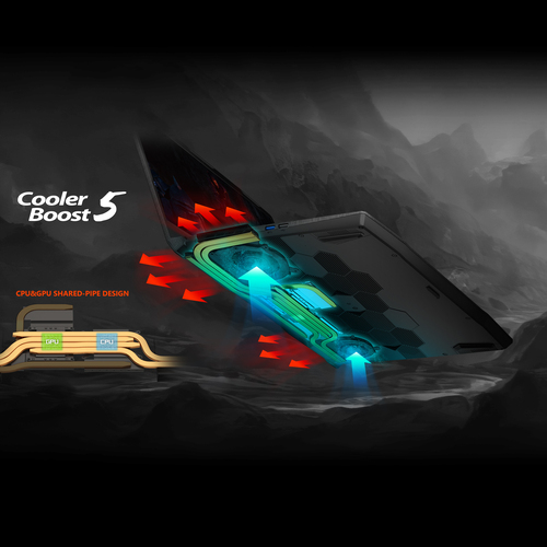 MSI Katana 17 B13VFK-1275 - STARKE UND LEISE KÜHLUNG MSI Katana 17 B13VFK-1275 - STARKE UND LEISE KÜHLUNG