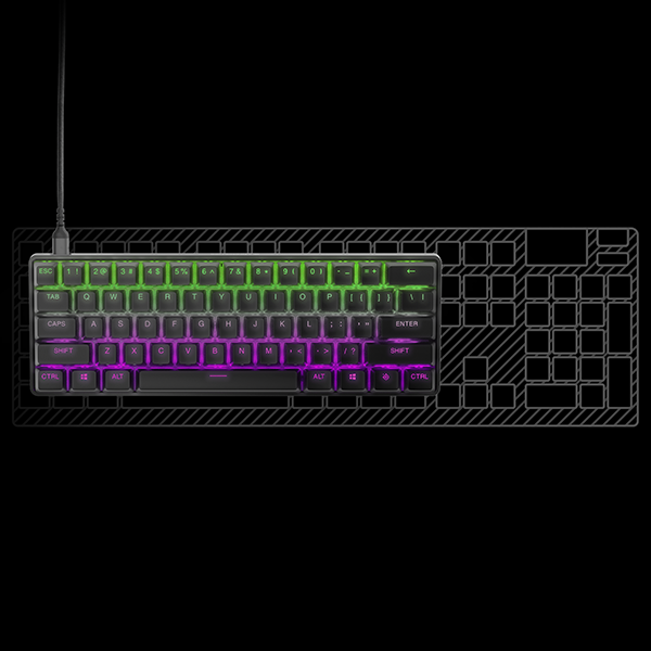 SteelSeries Apex Pro Mini / Schlanker 60 %-Formfaktor SteelSeries Apex Pro Mini