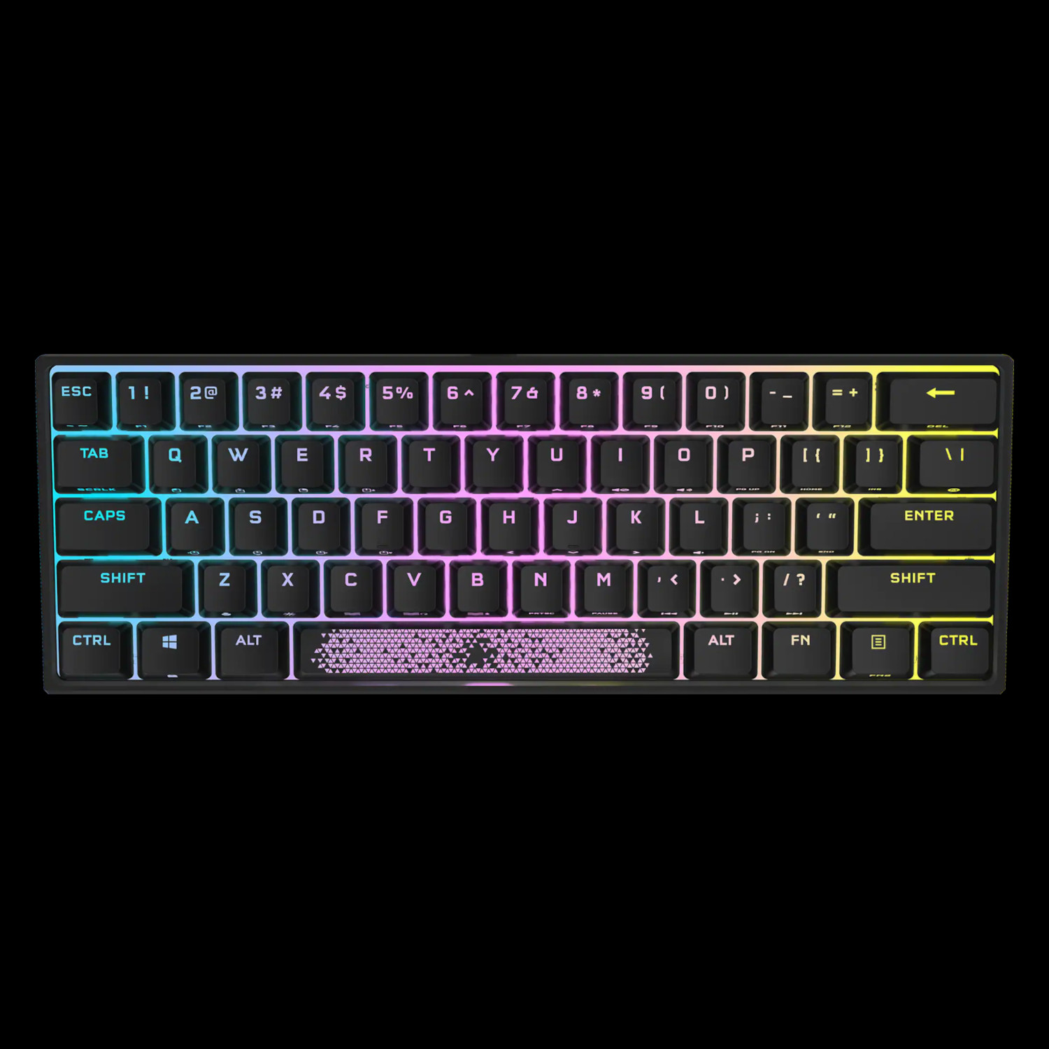 CORSAIR K65 RGB MINI 60 % / Form folgt Funktion CORSAIR K65 RGB MINI 60 %