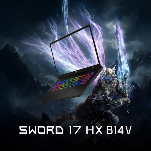 MSI Sword 17 HX B14VGKG-043 - SHARPEN YOUR GAME MSI Sword 17 HX B14VGKG-043 - SHARPEN YOUR GAME