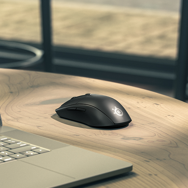 Maus SteelSeries Rival 3 Wireless / Nahtlose Dual Wireless-Konnektivität unterwegs SteelSeries Rival 3 Wireless
