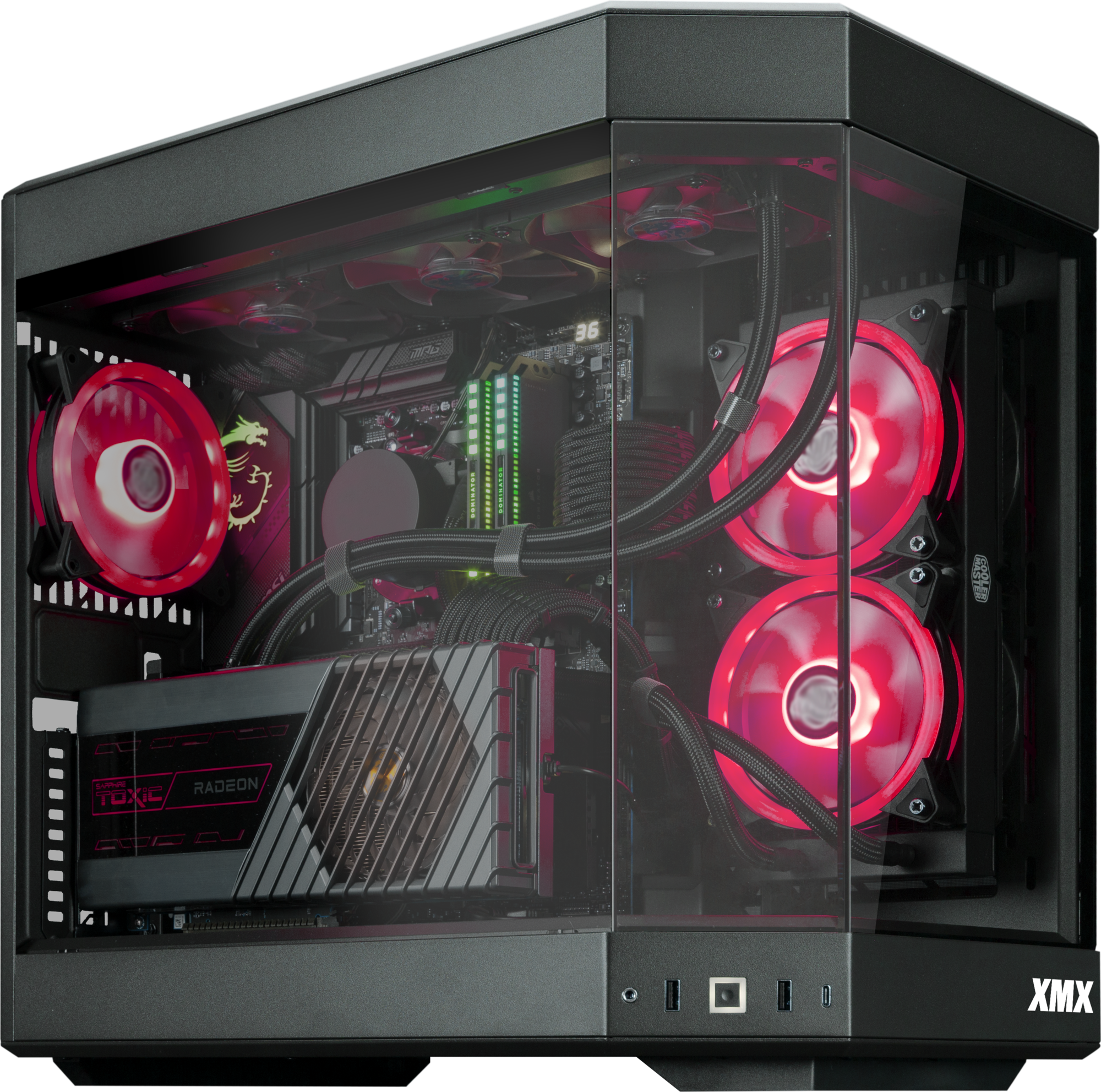 XMX Big Gaming Cube IV, Hauptbild (11.03.2024) XMX Big Gaming Cube IV, Hauptbild (11.03.2024)