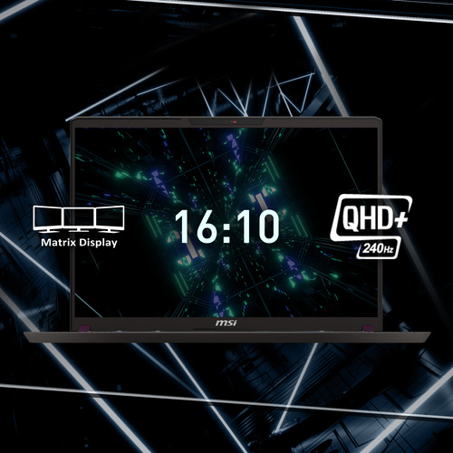 MSI Vector 16 HX A13VHG-459 - QHD+ GAMING-MONITOR MSI Vector 16 HX A13VHG-459 - QHD+ GAMING-MONITOR