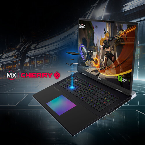 MSI Titan 18 HX AI A2XWIG-073 - MECHANISCHE TASTATUR MSI Titan 18 HX AI A2XWIG-073 - MECHANISCHE TASTATUR