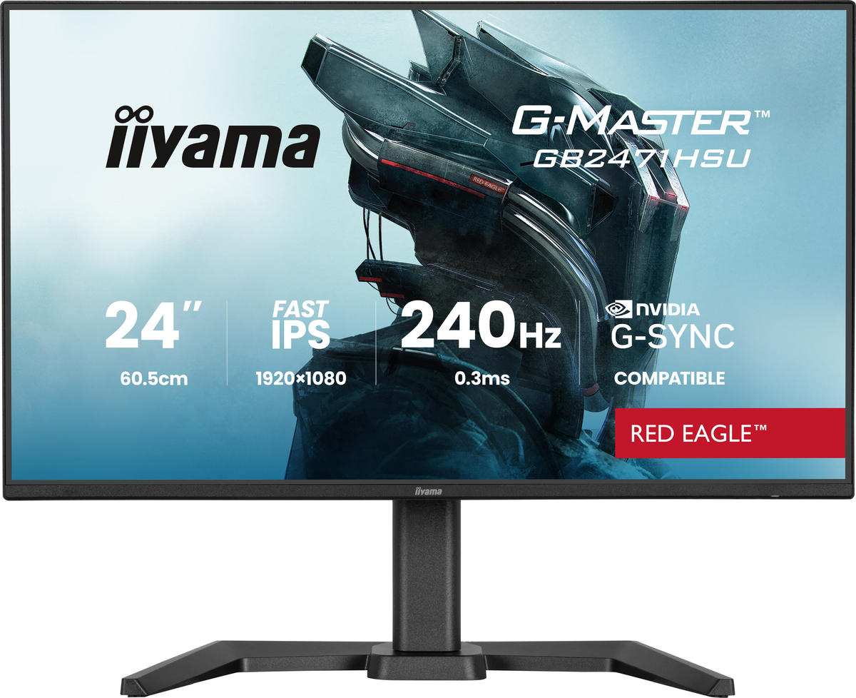 Iiyama G-MASTER GB2471HSU-B1 Red Eagle, Hauptbild (07.11.2025)