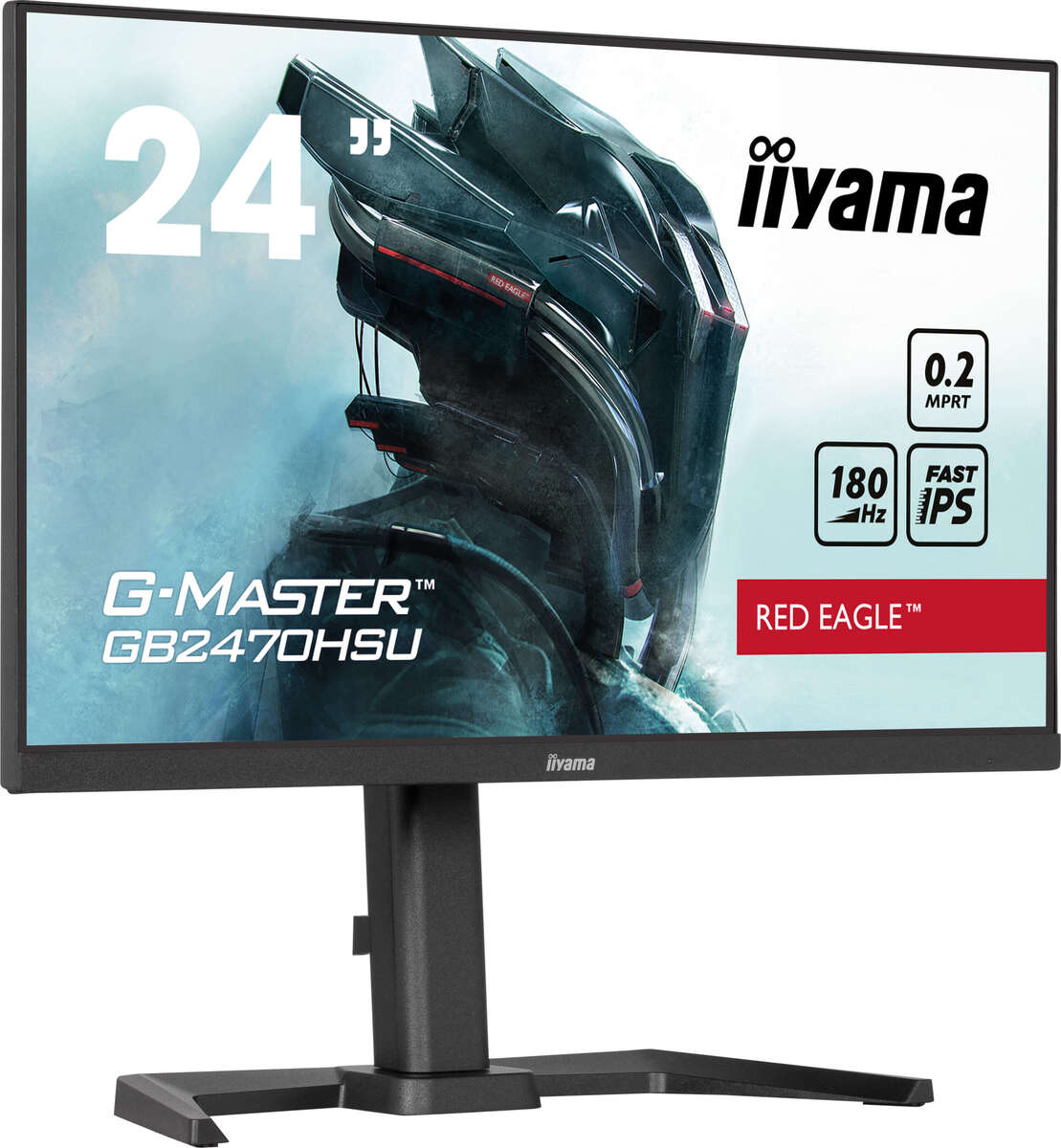 Iiyama G-MASTER GB2470HSU-B6 Red Eagle, Bild 3 (30.10.2024)
